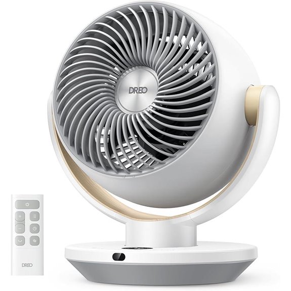 Dreo 11-Inch Desk Fan with Remote and Oscillation