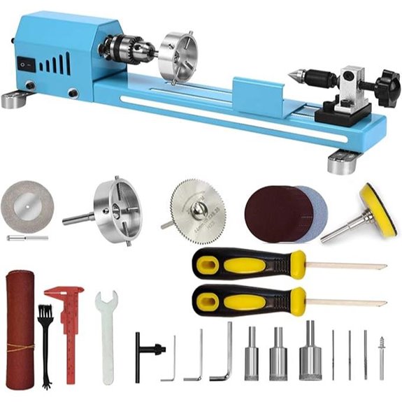 Mini Multi-Purpose Wood Lathe Machine Kit