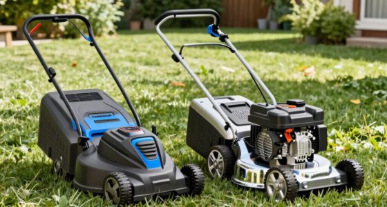 comparing mower power and upkeep
