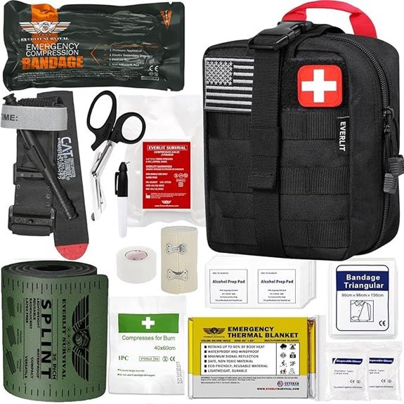 Everlit Trauma Kit with Tourniquet and Splint