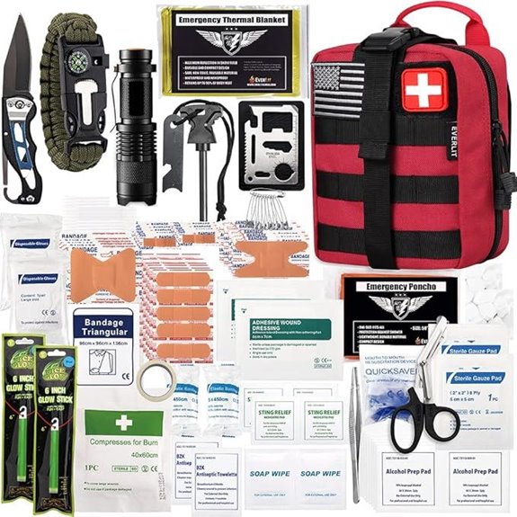 EVERLIT 250-Piece Survival First Aid Kit