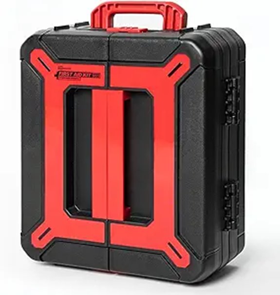 First Aid Kit 408 Pcs Wall Mount Trauma Emergency Supplies