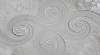concrete surface swirl causes