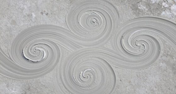 concrete surface swirl causes