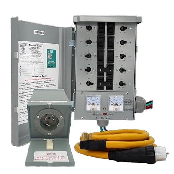 Connecticut Electric 2 Backup Power Transfer Switch Kit
