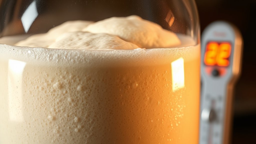 control fermentation through temperature