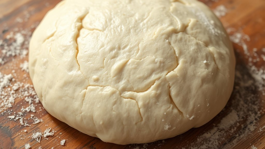 control gluten development carefully