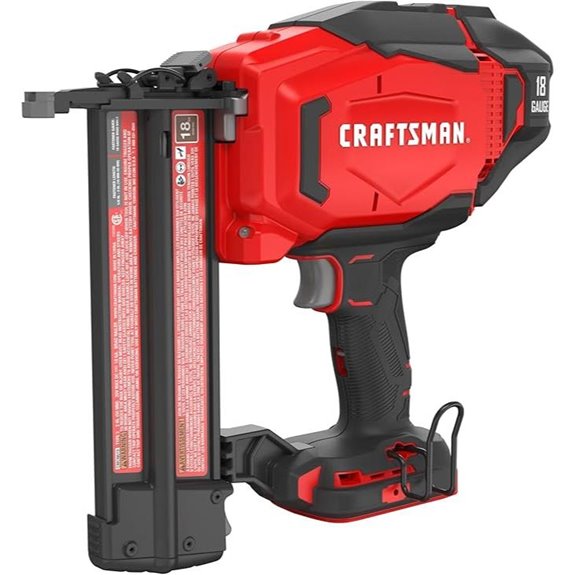 CRAFTSMAN V20 Brad Nailer 18GA Cordless Bare Tool Only (CMCN618B)