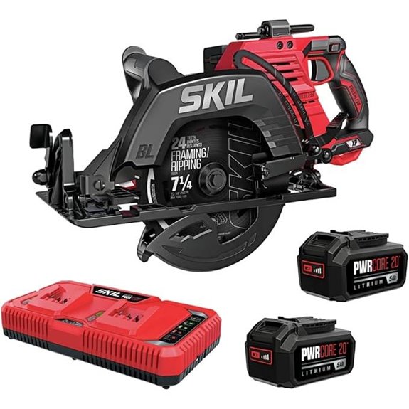 SKIL 20V Brushless Circular Saw Kit with Batteries