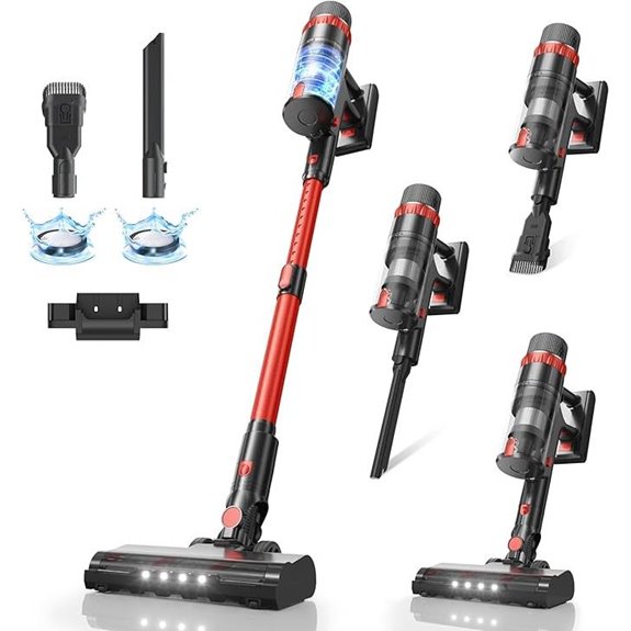 Cordless 560W Vacuum Cleaner for Home and Pet Hair