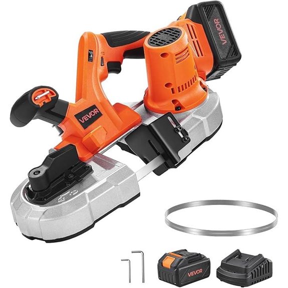 VEVOR 20V Cordless Band Saw Kit with Battery
