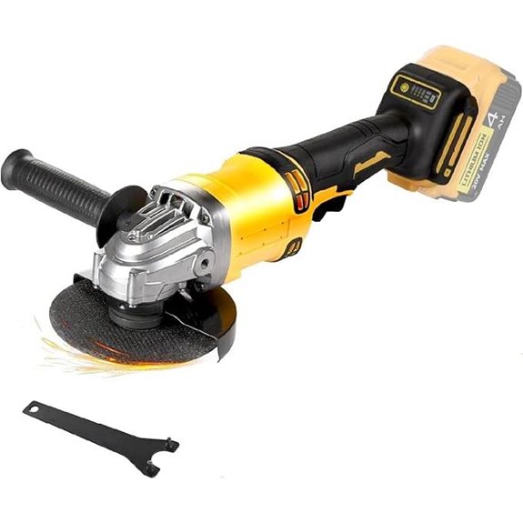 Brushless 4-1/2 Cordless Angle Grinder for Dewalt 20V