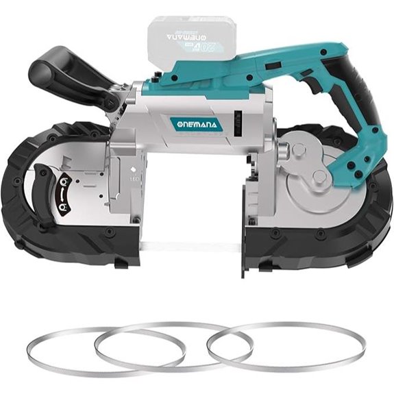 5-inch Cordless Metal Band Saw with Adjustable Speeds