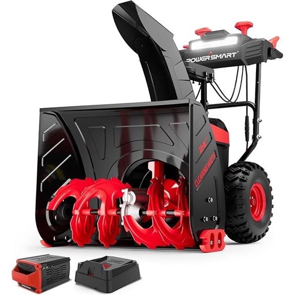 PowerSmart 24 Cordless Snow Blower with Battery