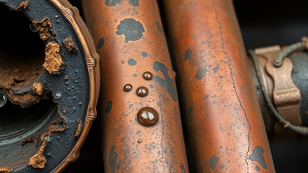 corrosion causes hidden leaks