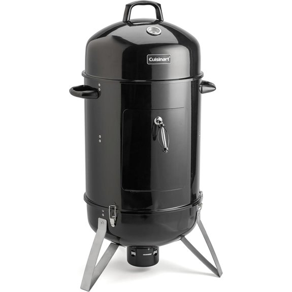 Cuisinart 18” Charcoal Smoker with Thermometer
