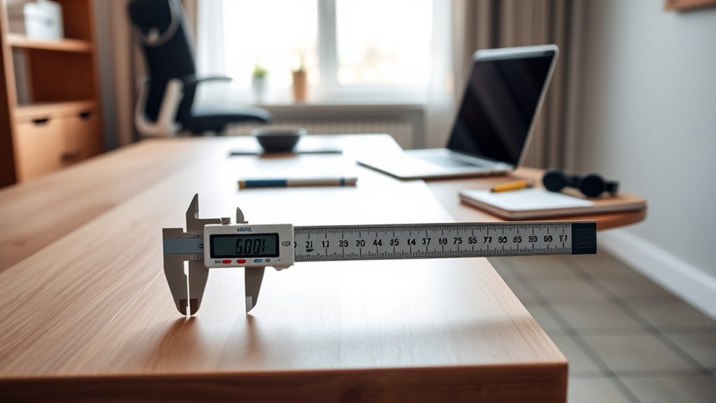 customize desk height calculations