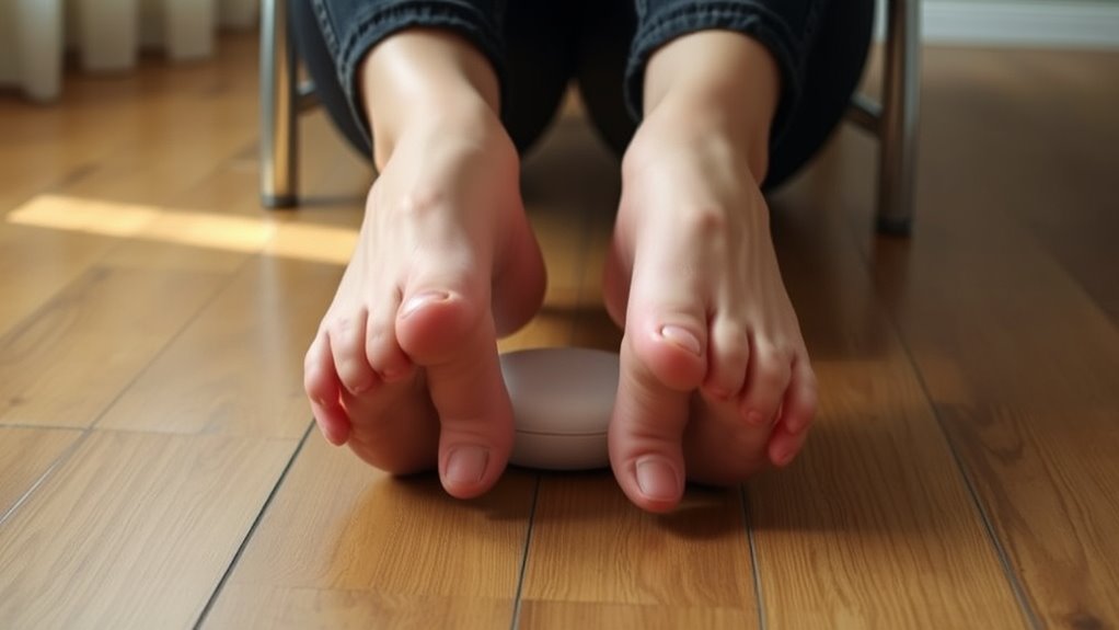 daily foot position adjustments