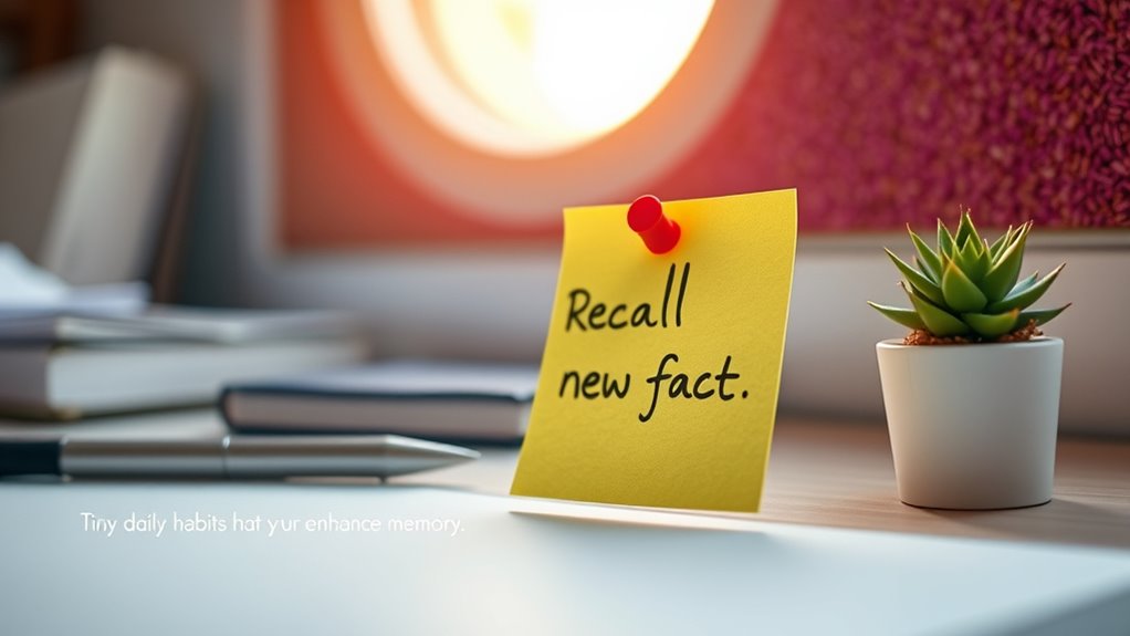 daily memory enhancement routines