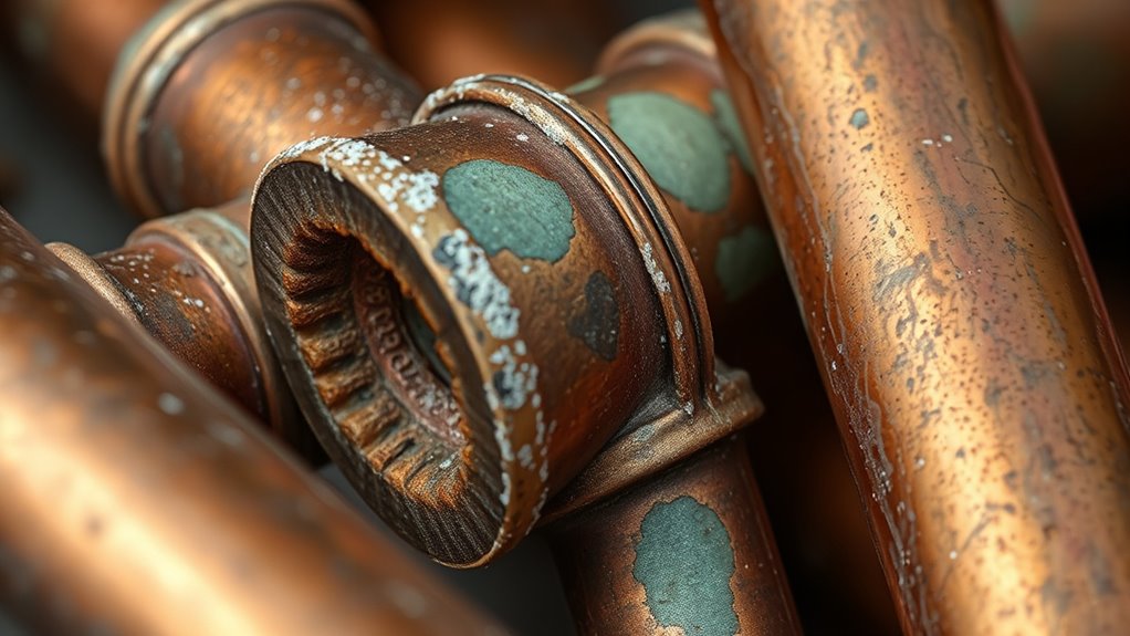 detect early pipe corrosion signs