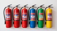 different fire extinguisher classes