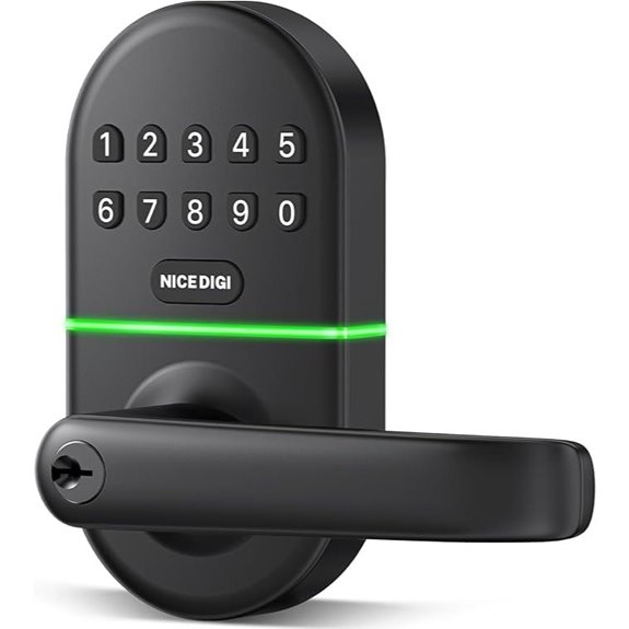 NICE DIGI Keyless Digital Door Lock with Handle