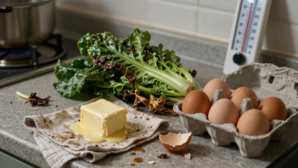 discard perished food items