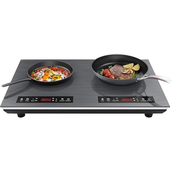VBGK 24 Double Induction Cooktop with Touch Controls