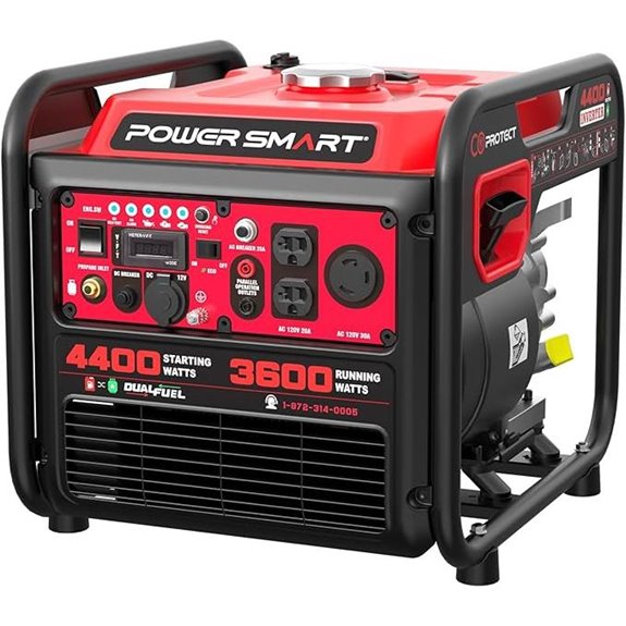 PowerSmart 4400-Watt Dual Fuel Portable Generator