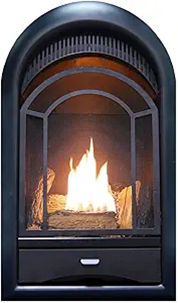 ProCom Dual Fuel Ventless Gas Fireplace Insert