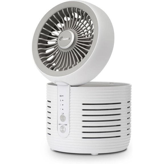 Crane 2-in-1 Air Purifier & Desk Fan
