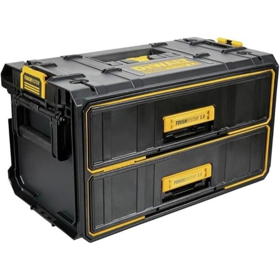 DEWALT ToughSystem Tool Box 2.0 Two-Drawer 21.8in. (DWST08320)