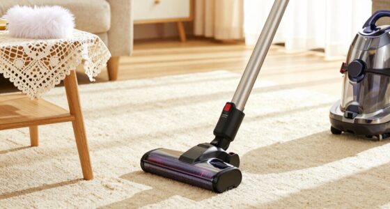 dust before vacuuming