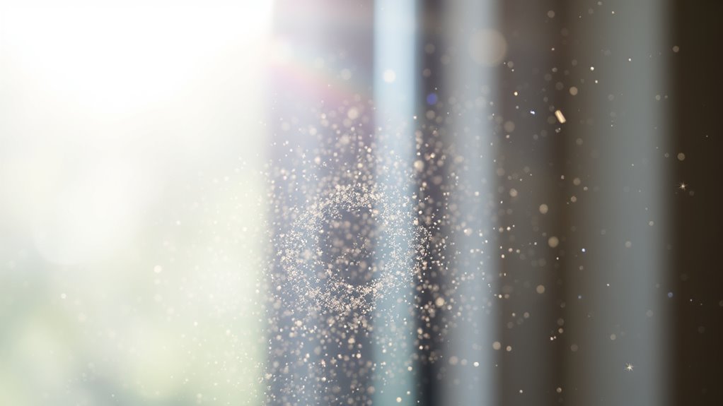 dust particles cause respiratory issues