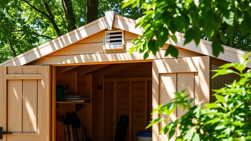 effective shed moisture management