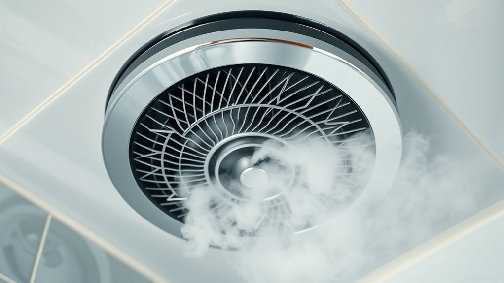 efficient airflow maintains air quality