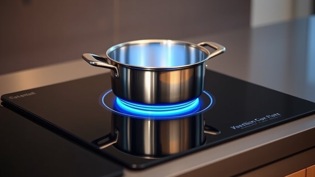 efficient safe induction cooking