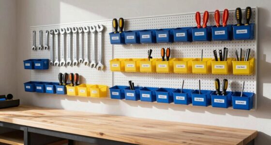 efficient workshop tool placement