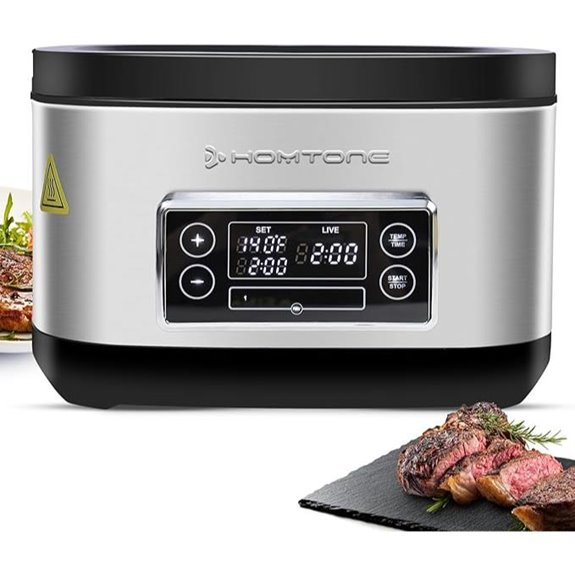 Homtone 8 Quart Sous Vide Cooker with Timer