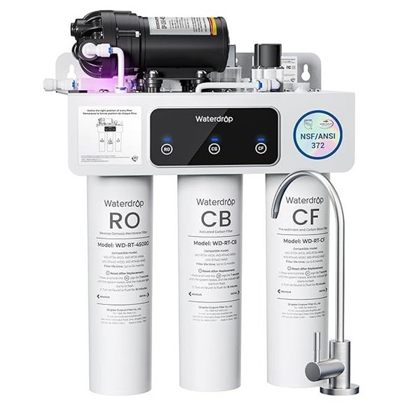 Waterdrop 8-Stage Reverse Osmosis Water Filter System
