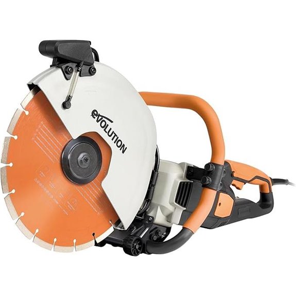 Evolution R14DCT 14” Electric Concrete Saw