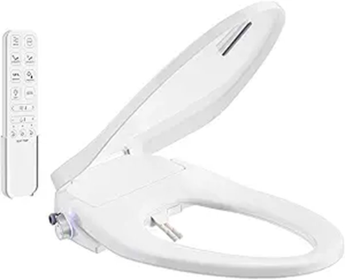 SR SUN RISE Electric Bidet Toilet Seat with Remote