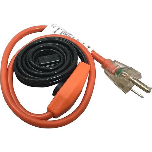 Frost King HC3A Automatic Electric Heat Kit Heating Cables 3 Feet Black