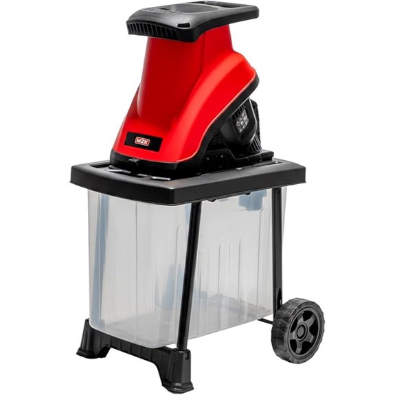 MZK 15A Electric Wood Chipper with 55L Bin