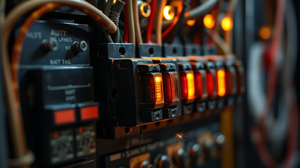 electrical overload warning signs