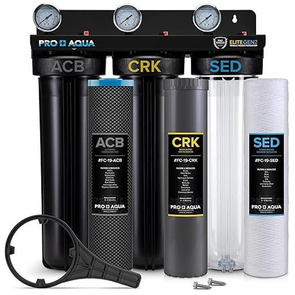 PRO+AQUA Elite GEN2 Whole House Water Filtration System