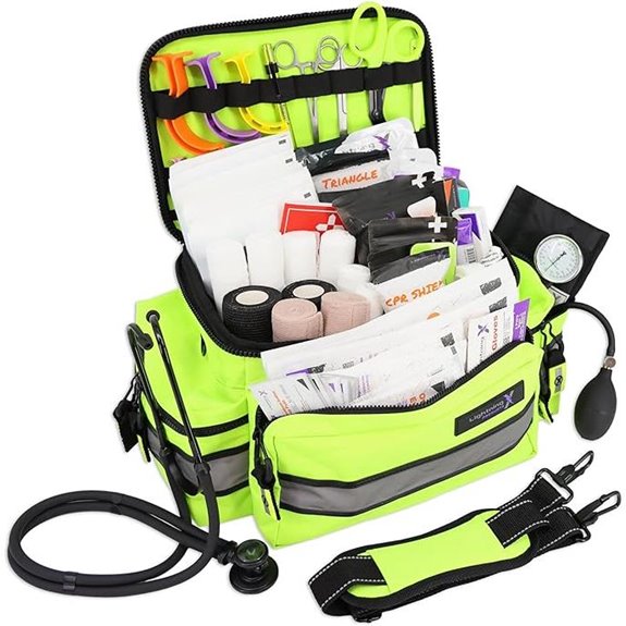 Lightning X EMT Bag with 240+ First Aid Supplies