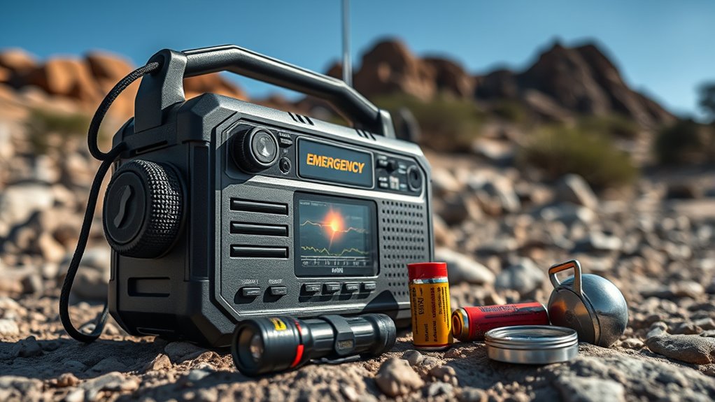 emergency radio features checklist