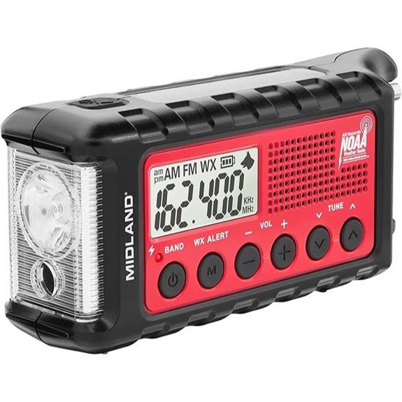 Midland ER310 Emergency Weather Radio with Flashlight