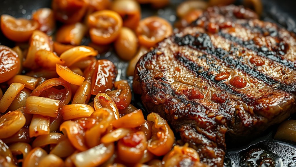 enhance browning through seasoning